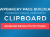 WPBakery Page Builder (Visual Composer) Zwischenablage