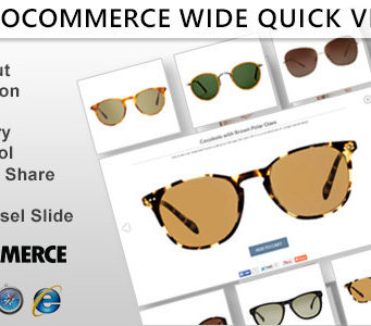 Wide Quick View – WooCommerce