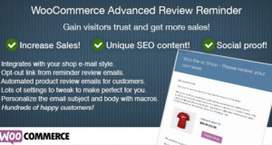 WooCommerce Advanced Review Erinnerung