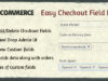 WooCommerce Easy Checkout-Feld-Editor