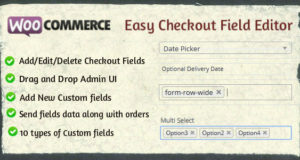 WooCommerce Easy Checkout-Feld-Editor