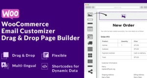 WooCommerce Email Customizer mit Drag & Drop Email Builder