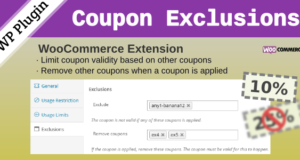 WooCommerce Gutscheinausschlüsse