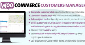 WooCommerce Kundenmanager