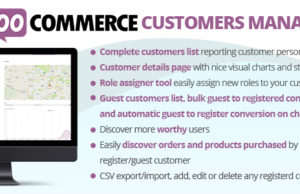 WooCommerce Kundenmanager