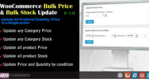 WooCommerce Massenpreis- und Bestandsmengen-Update