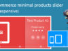 WooCommerce Minimale Produkte Slider