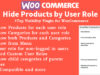 WooCommerce Produkte ausblenden | Produkte, Kategorien Sichtbarkeit nach Benutzerrollen