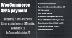 WooCommerce SEPA Zahlungsgateway