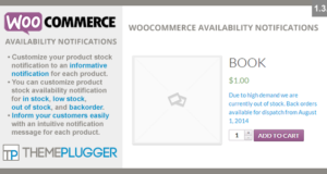 WooCommerce Verfügbarkeitsbenachrichtigungen