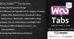 Woocommerce Tabs Pro: Zusätzliche Registerkarten für die Produktseite