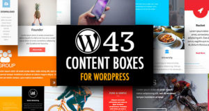WordPress-Content-Box-Plugin mit Layout-Builder