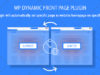 WordPress Dynamic Front Page Plugin