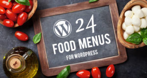 WordPress Food Menü Plugin mit Layout Builder