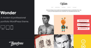 Wunder – Creative WordPress Portfolio Layout für Freiberufler und Künstler