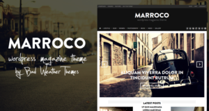 Marroco – WordPress Magazin Thema