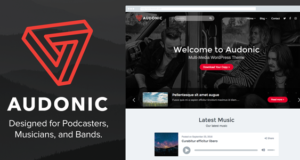 Audonic – Musik & Podcasting WordPress Template