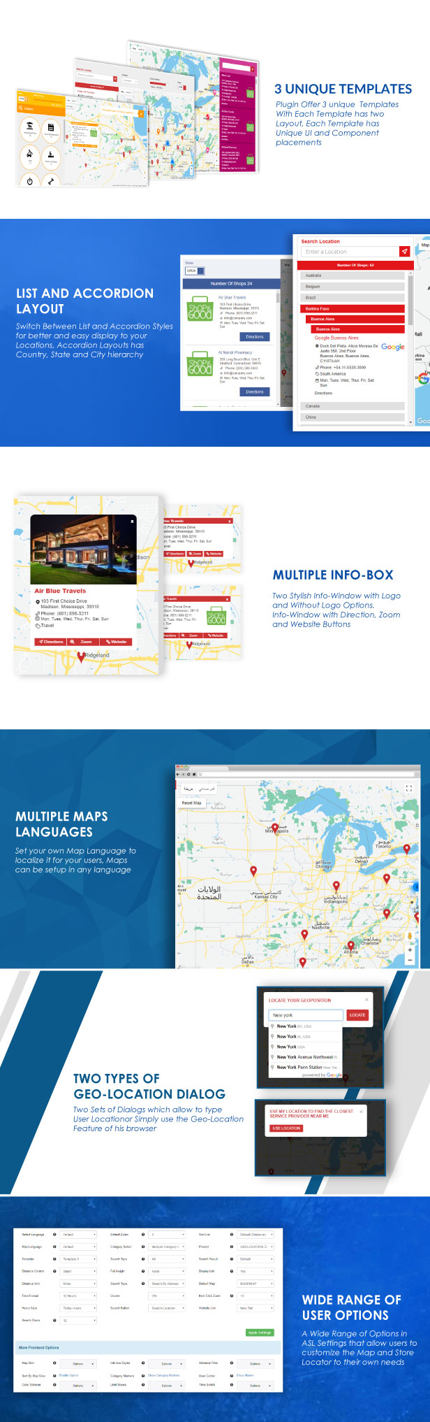 Store Locator (Google Maps) Für WordPress