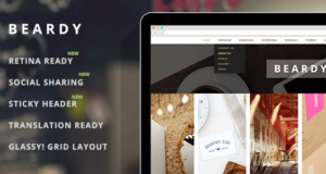 Beardy – Responsive Persönliches WordPress Blog Layout