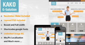Kako Mehrzweck WordPress Template