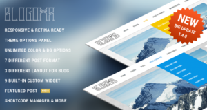 Blogoma – Süßestes einfaches Blog-Thema