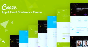 Craze – App Veranstaltung und Konferenz WordPress Vorlage
