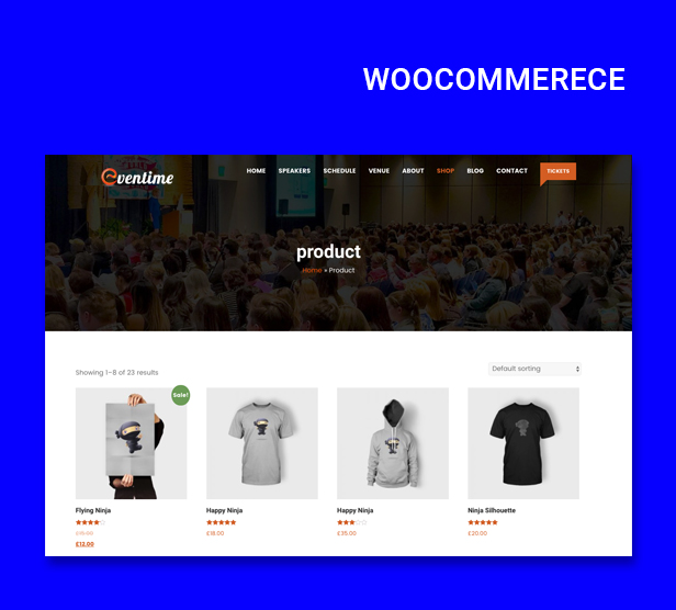 Eventime Woocomermece