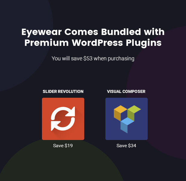 Eyewear WooCommerce WordPress Layout