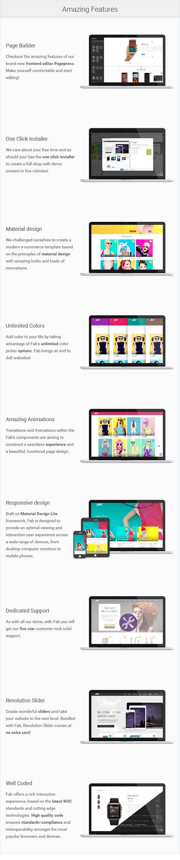 FAB! Tolle Features! 