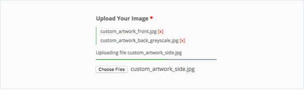 WooCommerce Benutzerdefinierte Felder Datei-Uploads