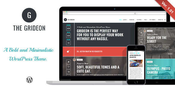 MaxiOne - Creative Persönliches Blog WordPress Template