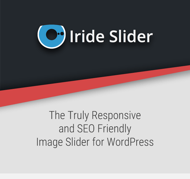 Iride Slider - WordPess Bild Slider / Galerie