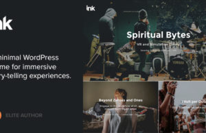 Ink – Ein WordPress-Blogging-Thema, um Geschichten zu erzählen