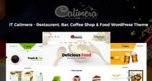 Calimera – Restaurant, Bar, Café & Essen WordPress Vorlage – Multiple Restaurant & Bistro Demos