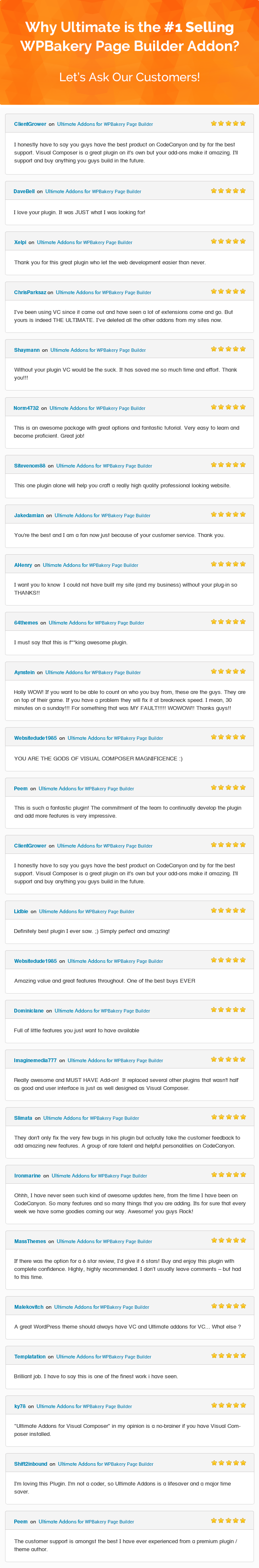 Ultimate Addons für den WPBakery Page Builder (ehemals Visual Composer)