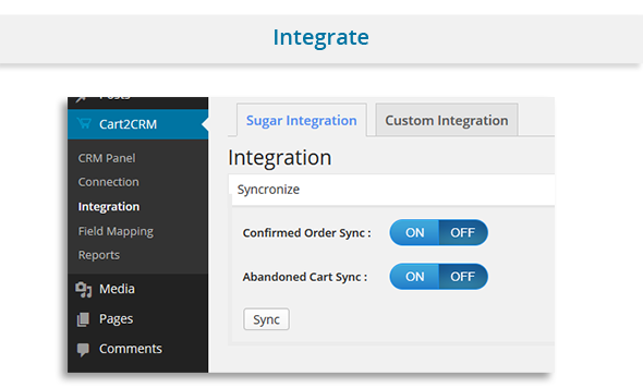 Cart2CRM - Woocommerce und SugarCRM Integration