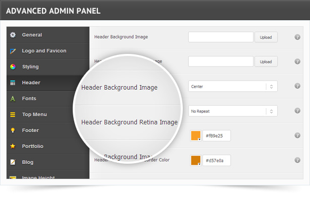 Millionen-Wordpress-Vorlage-Features