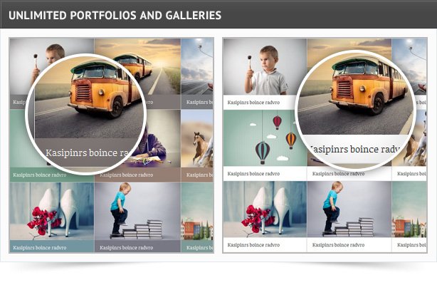 Millionen-Wordpress-Vorlage-Features