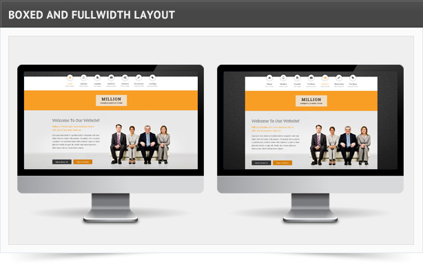 Millionen-Wordpress-Vorlage-Features
