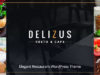 Delizus | Restaurant Cafe WordPress Vorlage