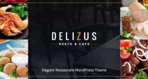 Delizus | Restaurant Cafe WordPress Vorlage
