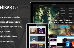 Hikari – Premium-Portfolio und Blog-Thema