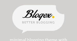 Blogex – Minimal Responsive WordPress-Blog-Thema