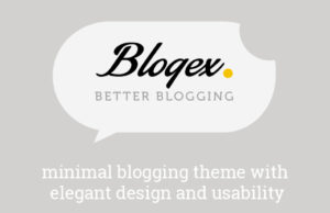 Blogex – Minimal Responsive WordPress-Blog-Thema
