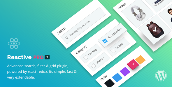 Reactive Pro - Erweiterte WP-Suche, Filter & Gitter