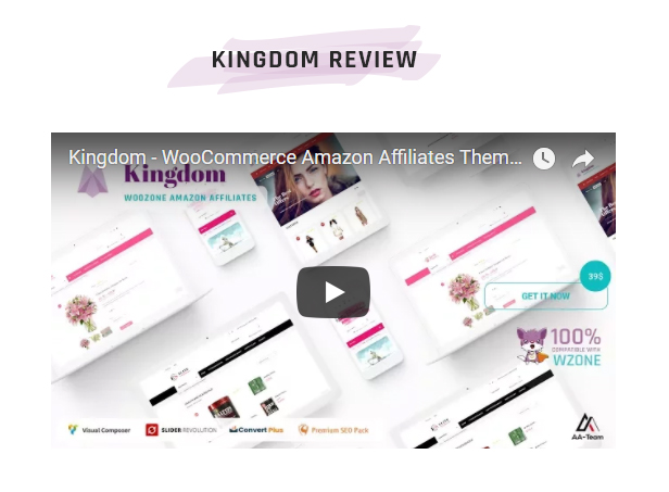 Königreich - WooCommerce Amazon Affiliates Layout