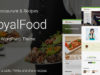 Royal Food - Restaurant und Rezept WordPress Layout