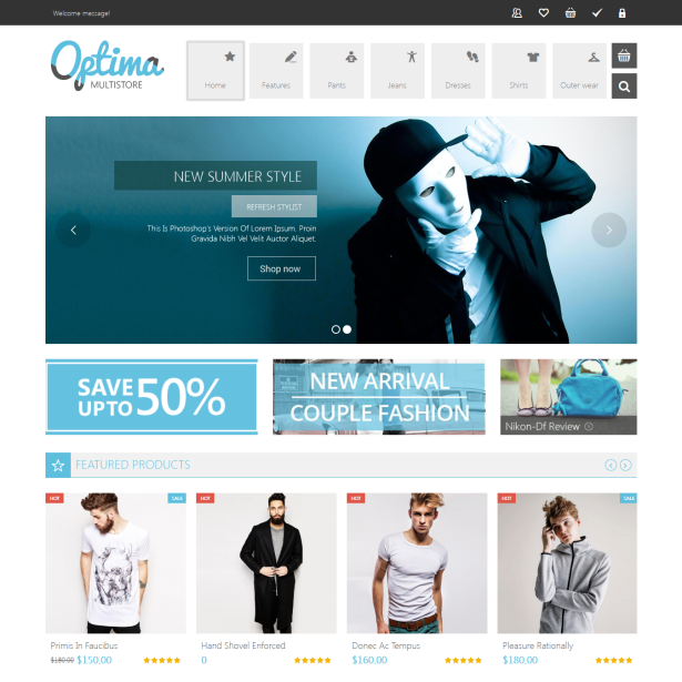 VG Optima - MultiStore WordPress WooCommerce Template