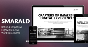Smarald: Responsives WordPress Layout für Retina Ready