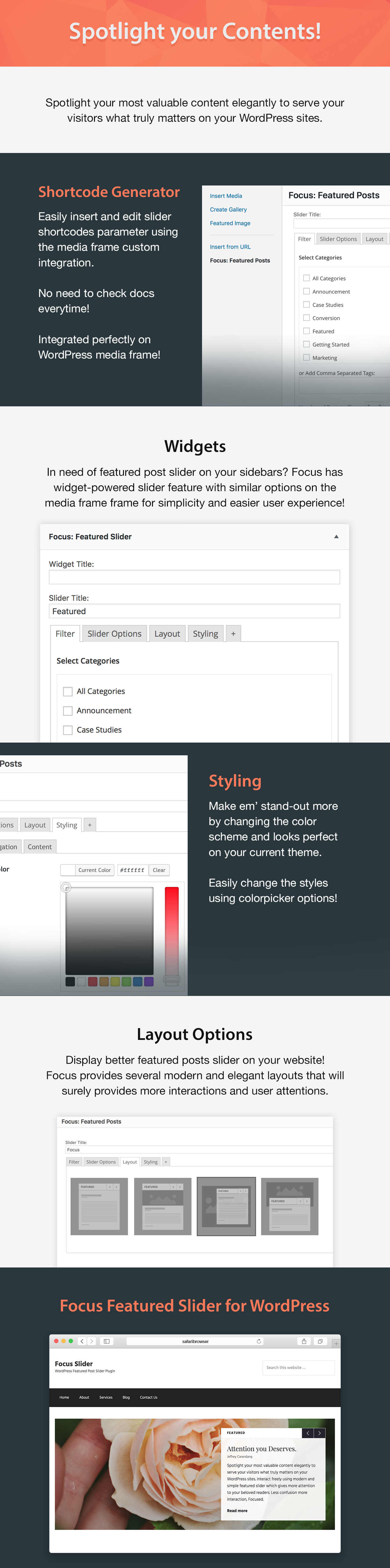 WordPress Featured Post Slider Plugin